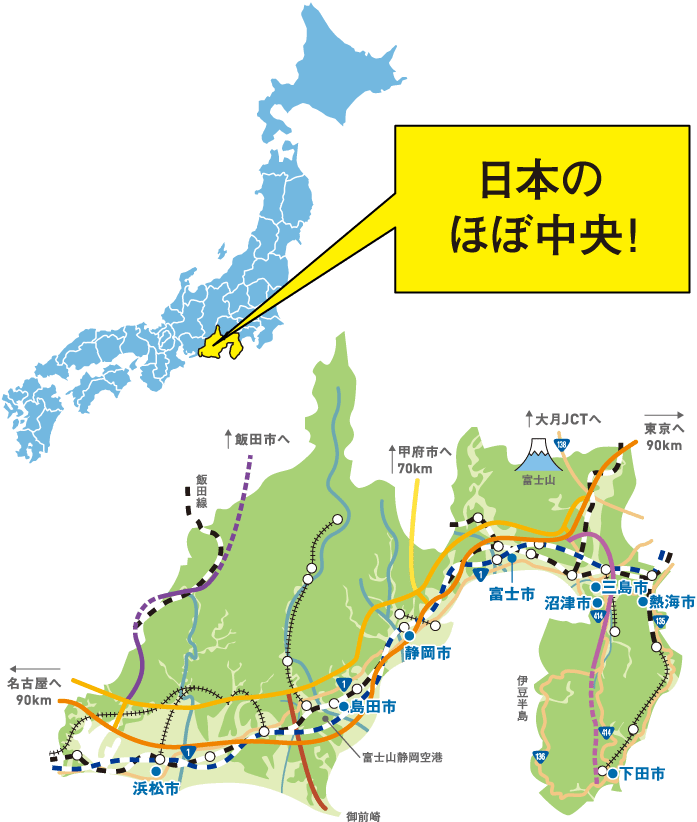 静岡県のイメージ